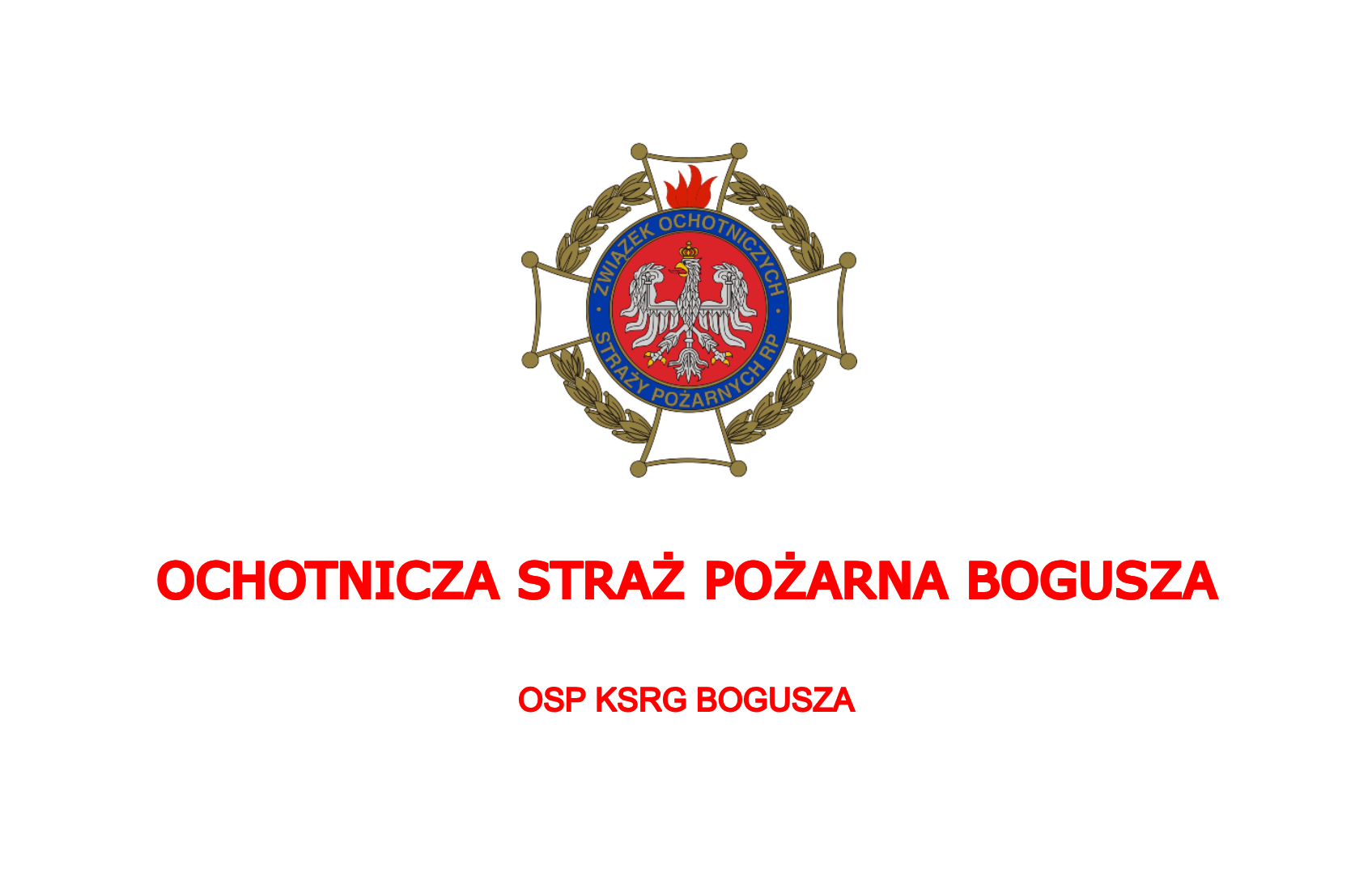 OSP KSRG Bogusza